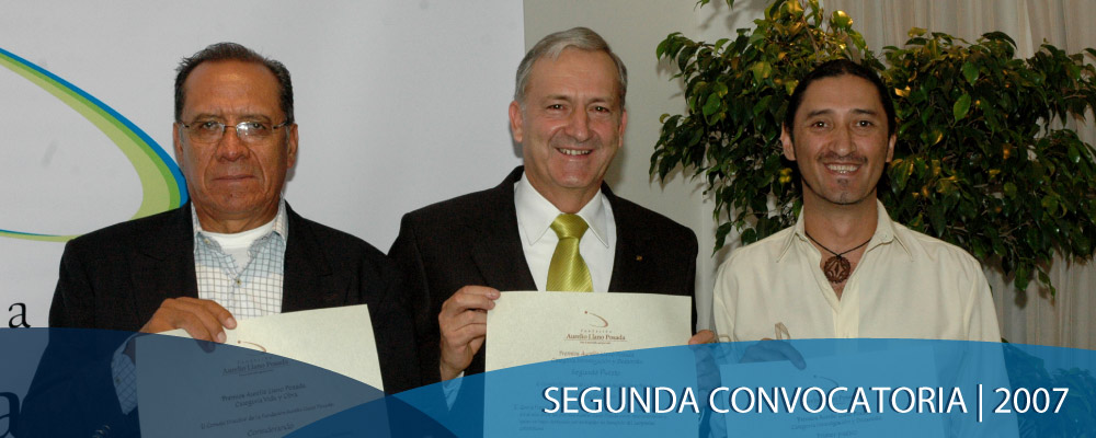 Segunda convocatoria | 2007 Premios Aurelio Llano Posada, Medellín