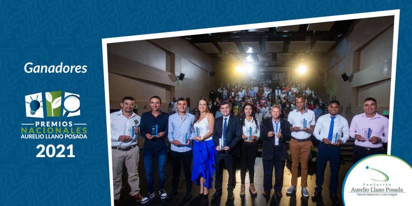 Ganadores Premios Nacionales Aurelio Llano Posada 2021