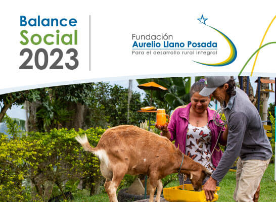 Imagen botón para ver el pdf del balance 2023 de la Fundación Aurelio Llano Posada