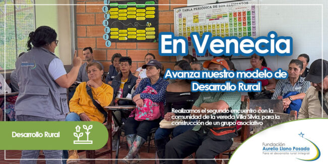 Avanza nuestro modelo de Desarrollo Rural en Venecia